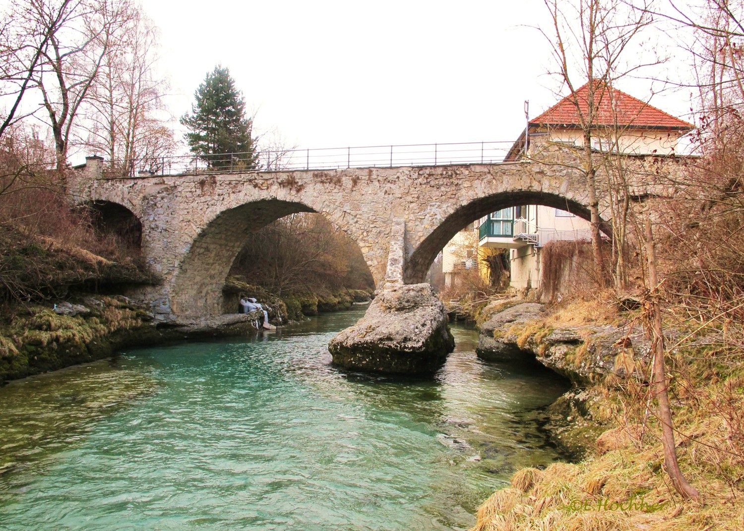 Sogenannte Römerbrücke in Scheibbs