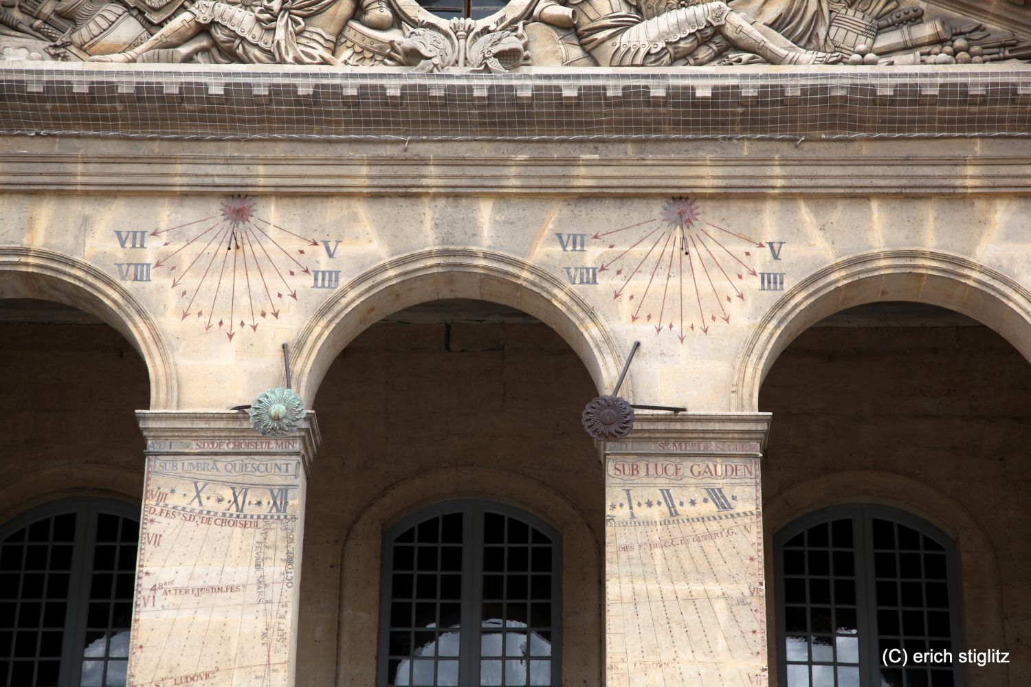 Sonnenuhr Hôtel des Invalides