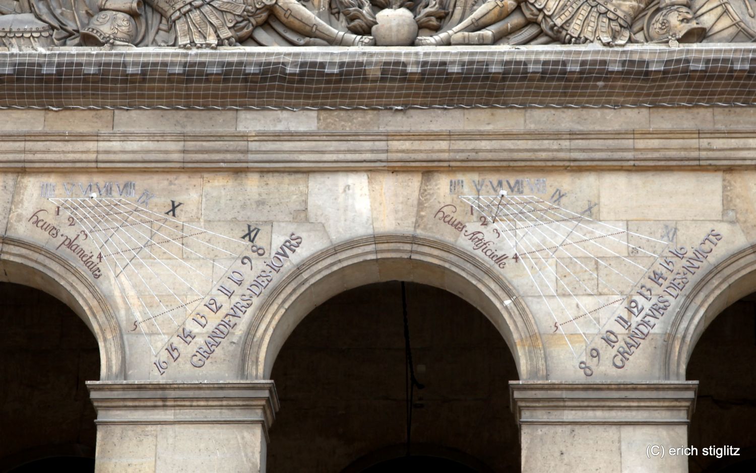 Sonnenuhr Hôtel des Invalides