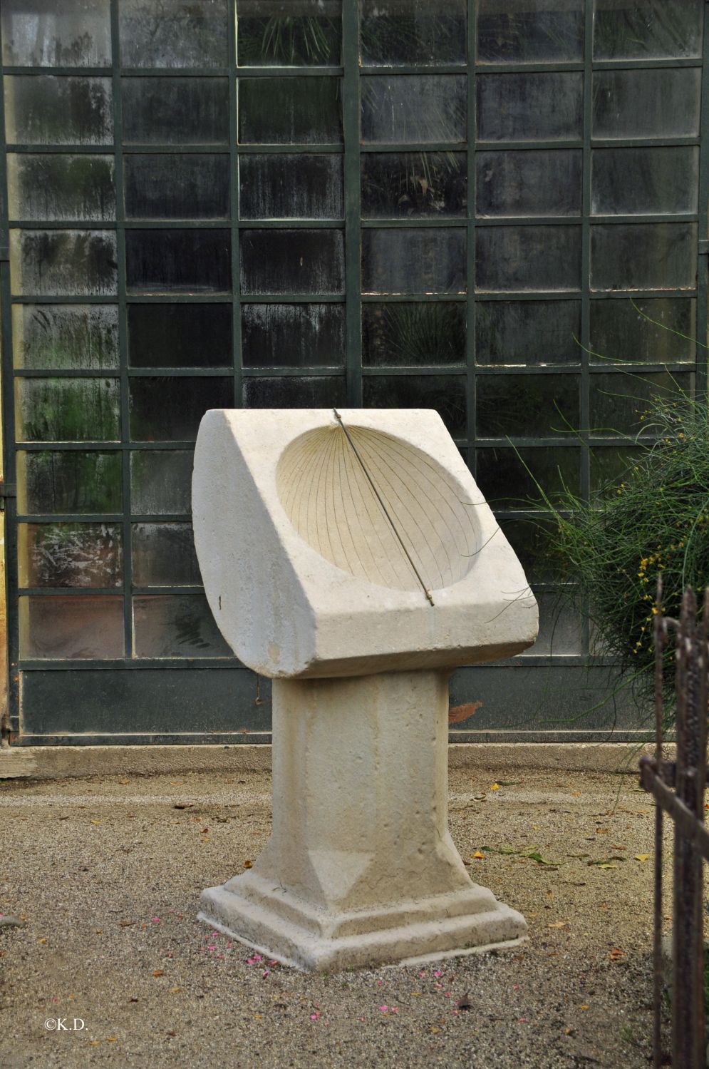 Sonnenuhr im Botanischen Garten von Padua