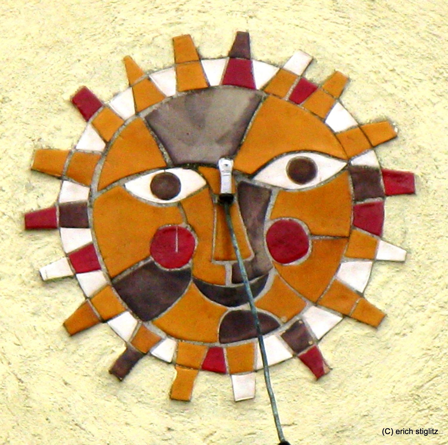 Sonnenuhr in Laufen an der Salzach