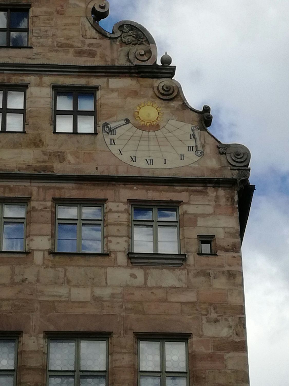 Sonnenuhr in Nürnberg