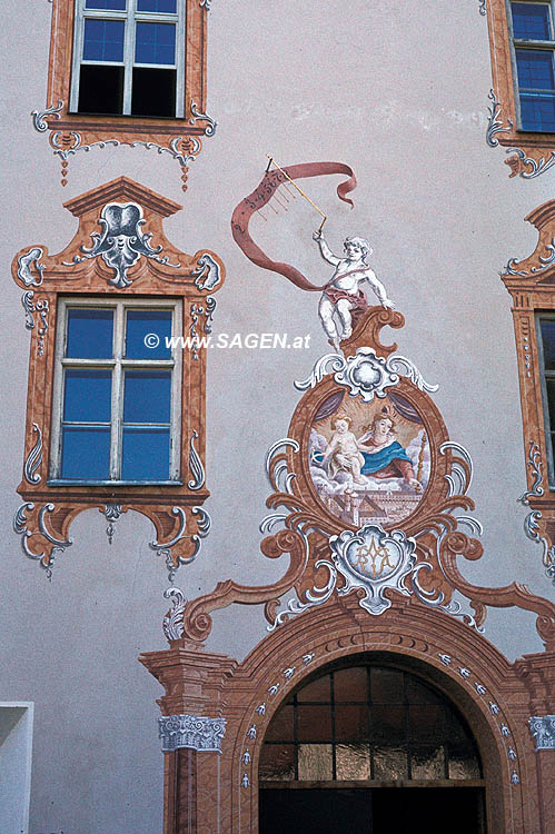 Sonnenuhr Kloster Benediktbeuern 1/2