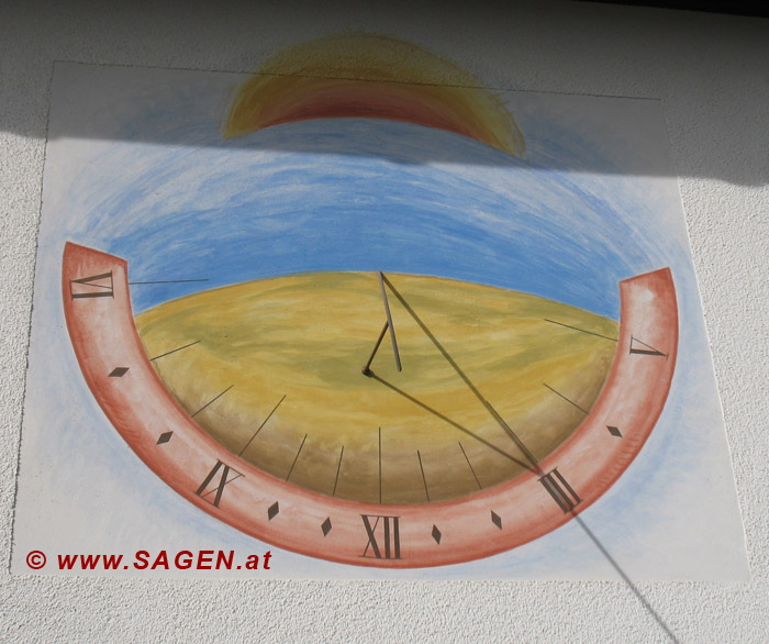 Sonnenuhr Planötzenhofstrasse, Innsbruck