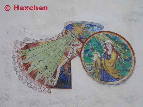 Sonnenuhr, St. Magalena im Halltal