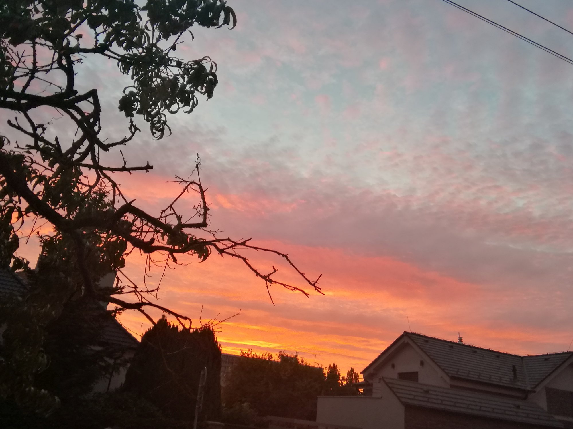 Sonnenuntergangim Oktober