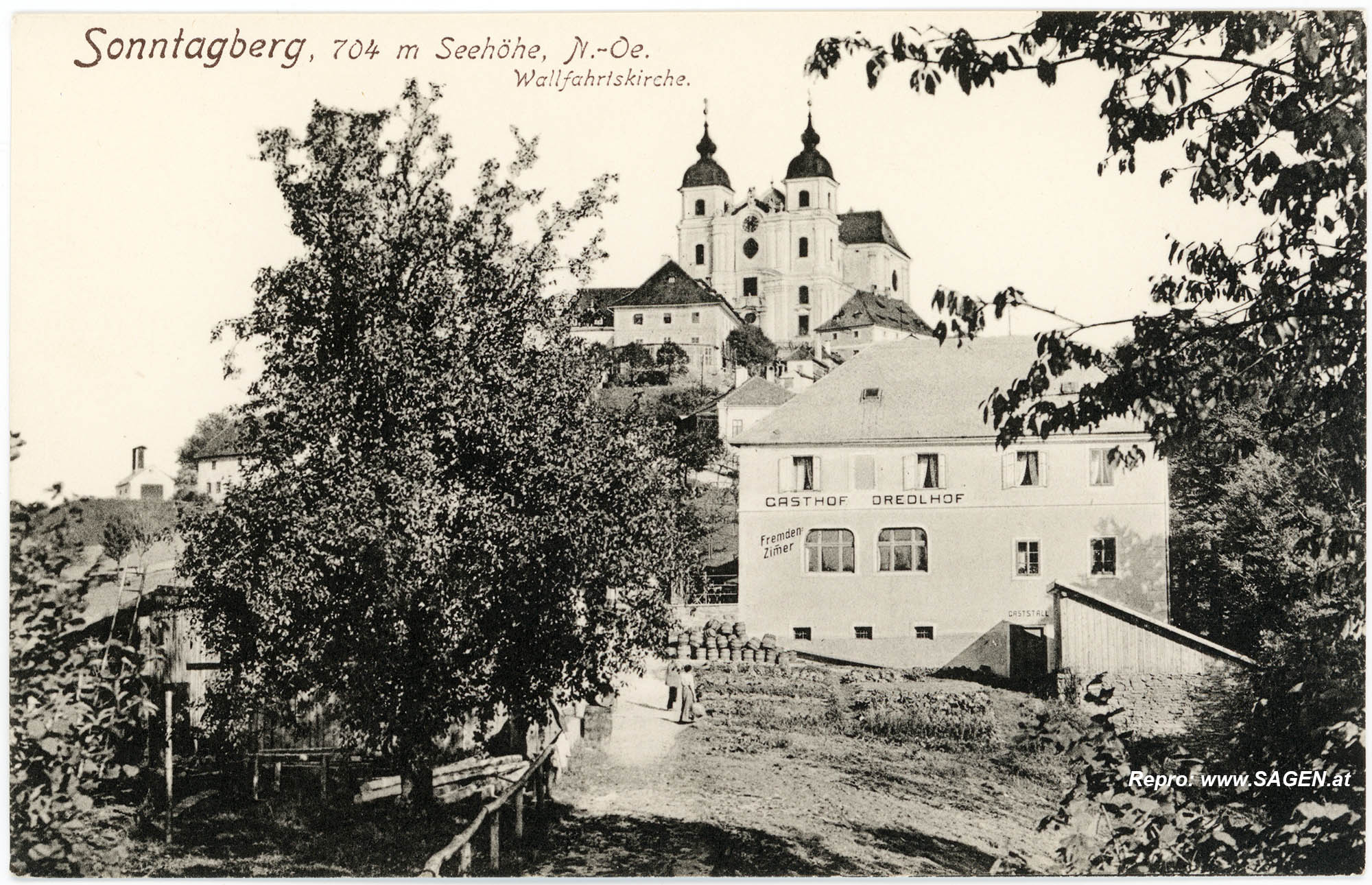 Sonntagberg Wallfahrtskirche um 1914