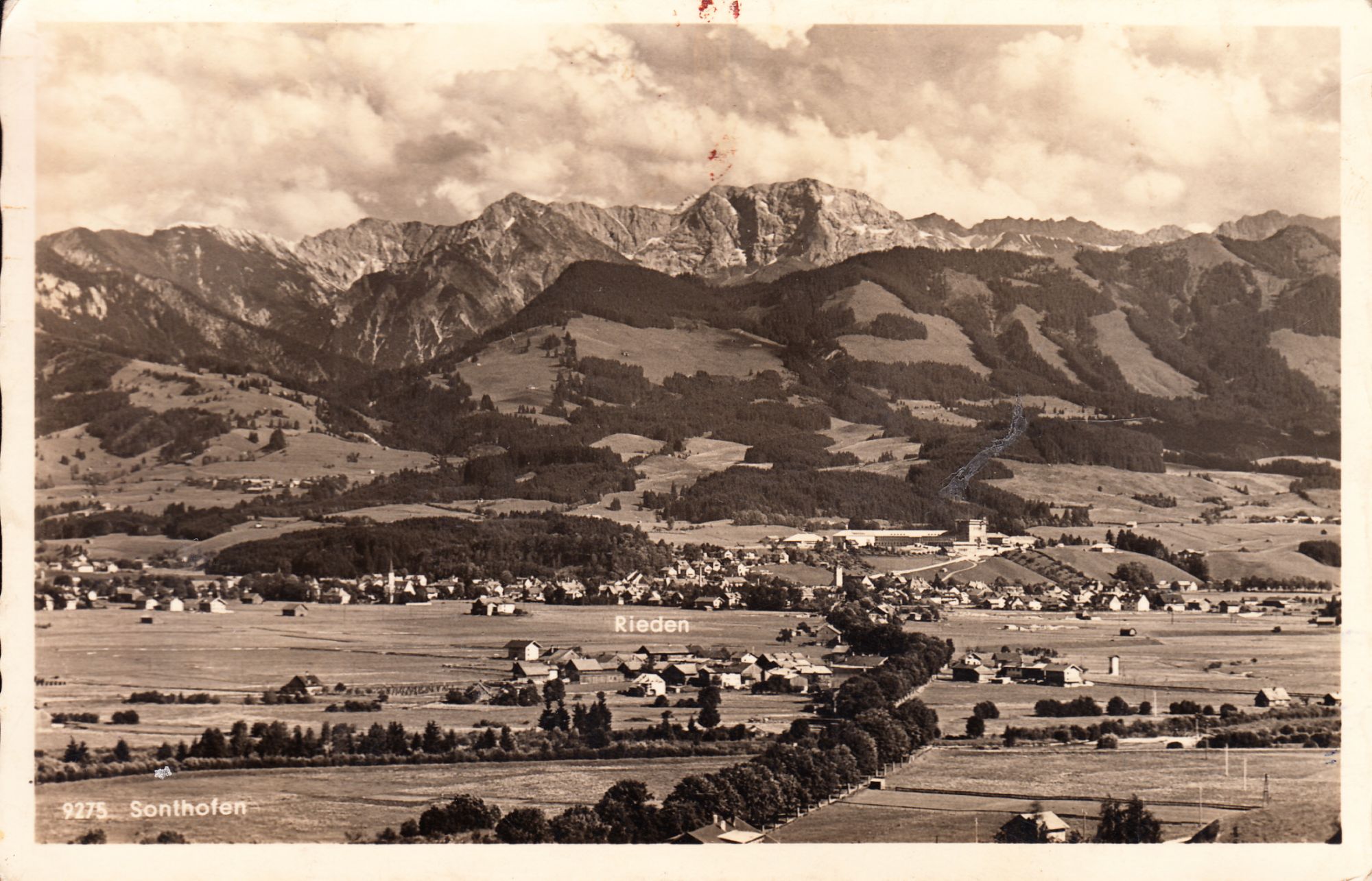 Sonthofen 1940 mit Ordensburg