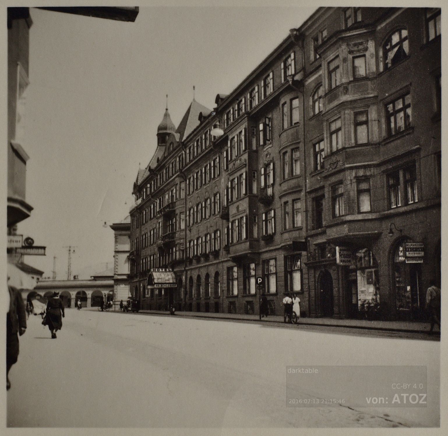 Spaziergang durch Innsbruck 1930