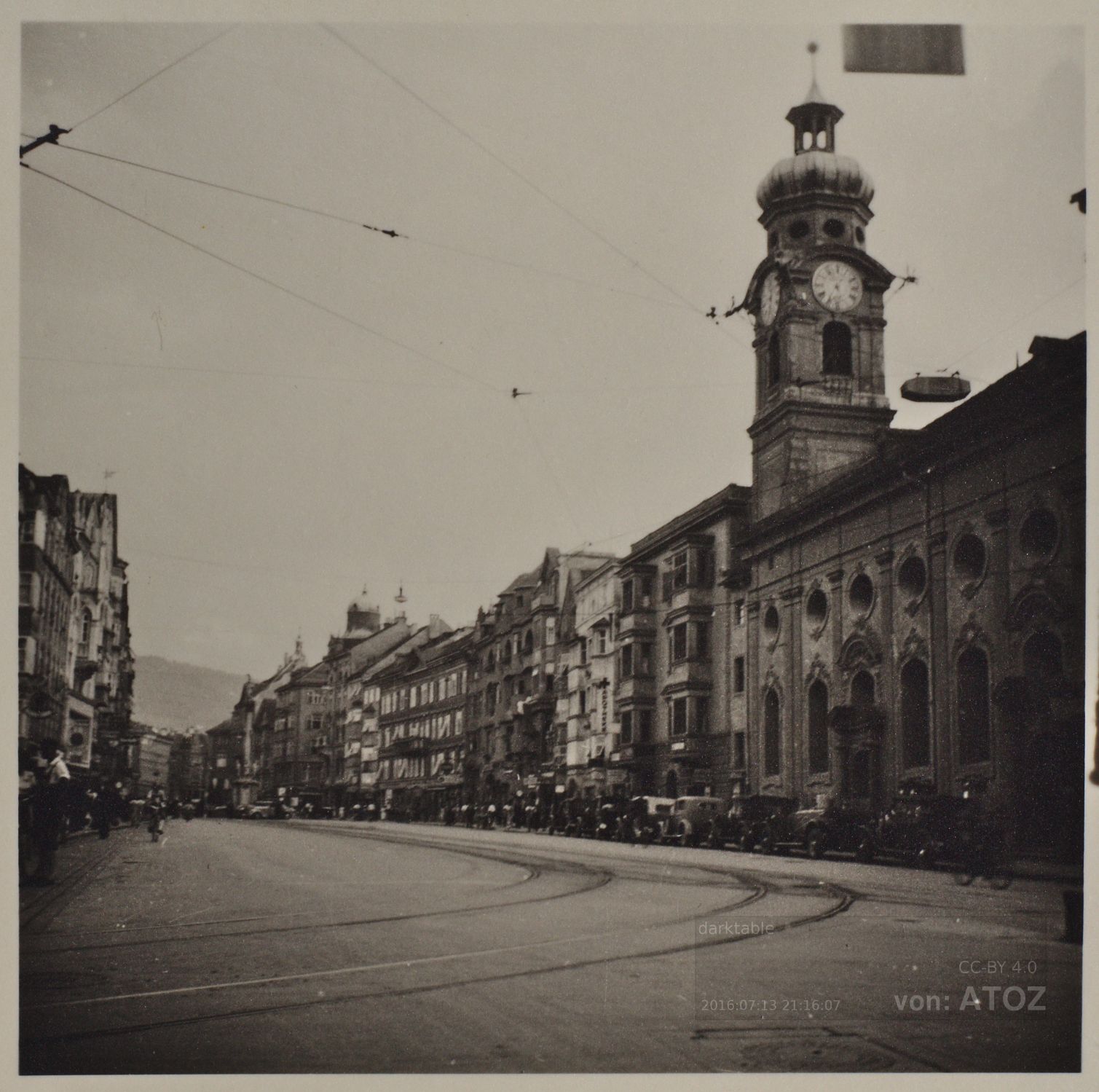 Spaziergang durch Innsbruck 1930