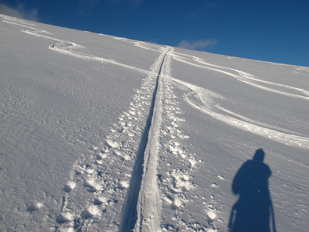 Spuren im Schnee