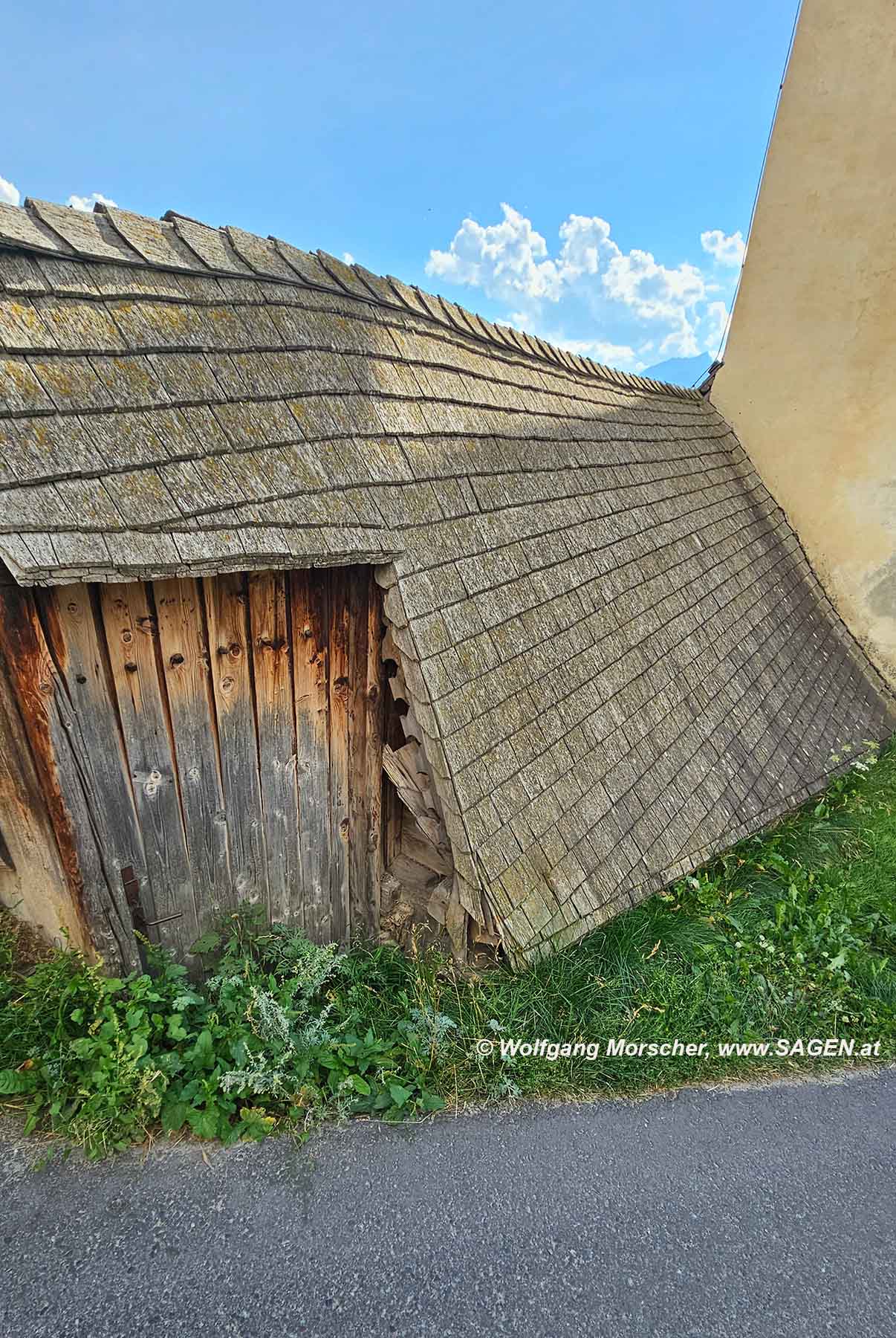 St. Martin im Kofel - Eingang zur Sakristei