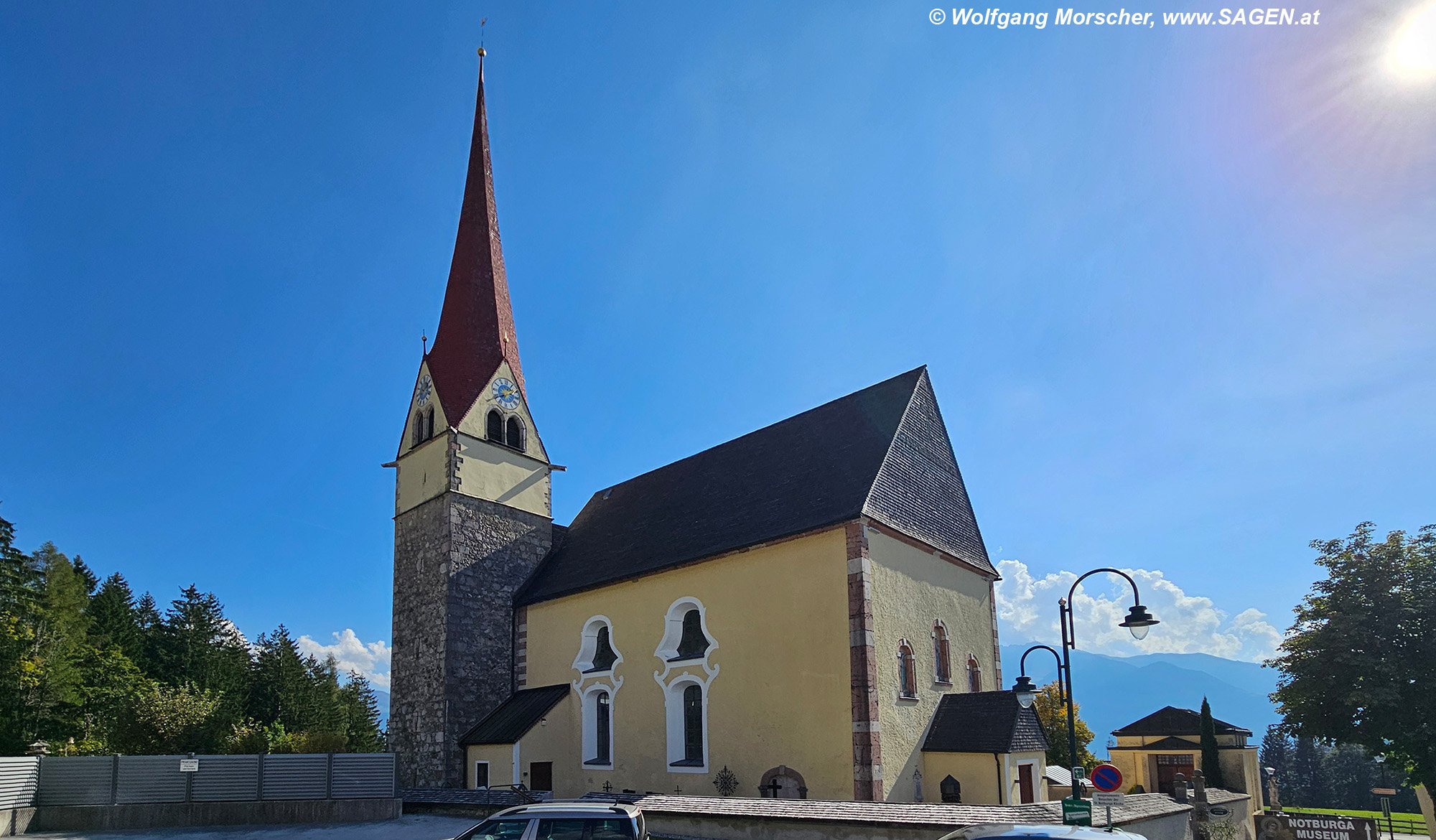 Eben am Achensee mit Wallfahrtskirche zur hl. Notburga