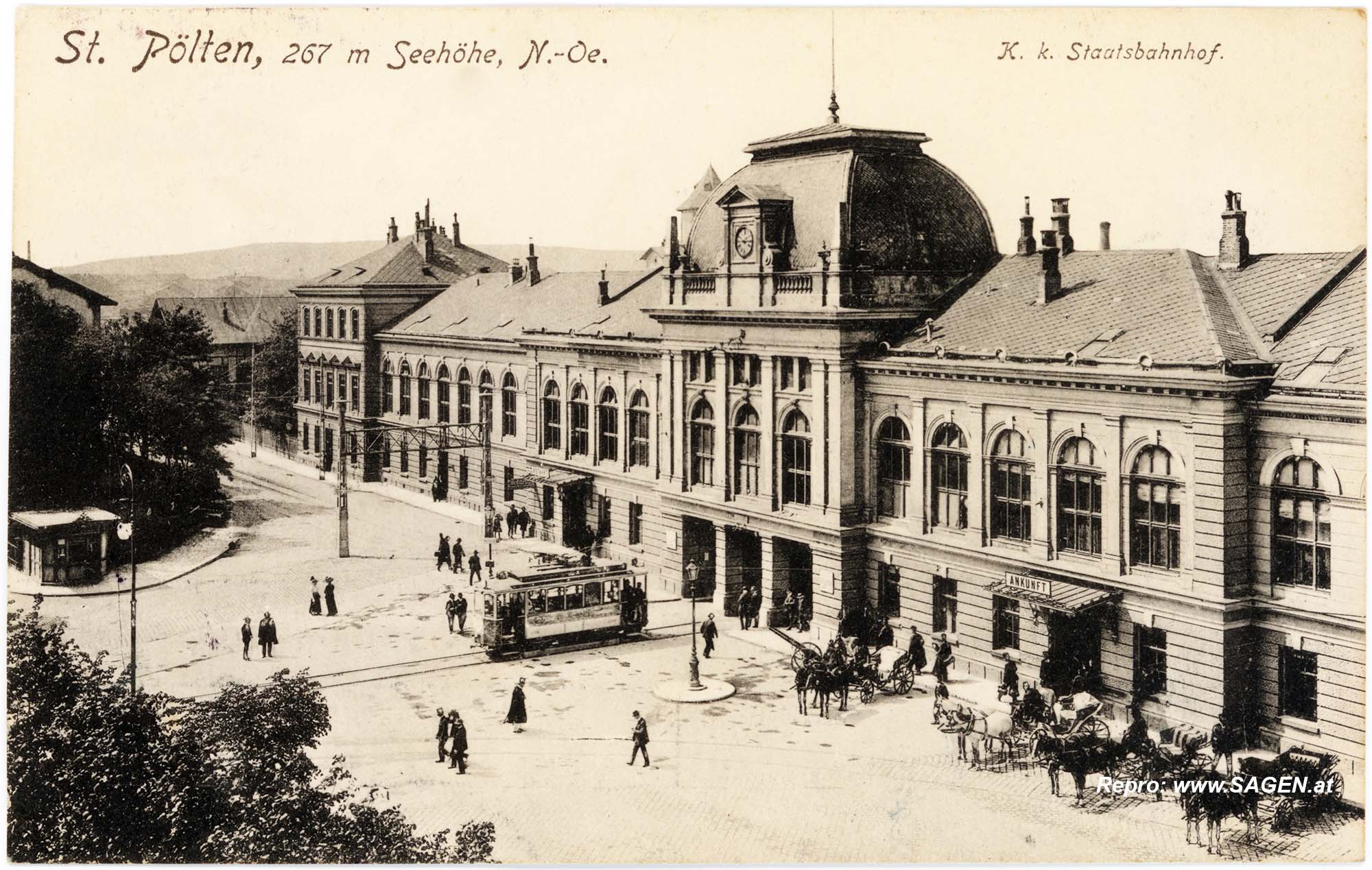 St. Pölten Hauptbahnhof 1917