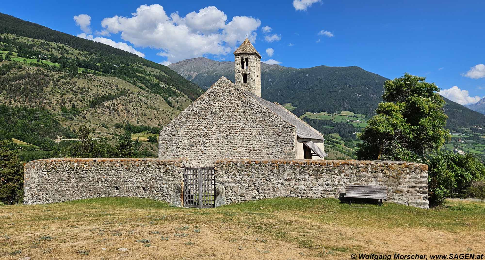 St. Veit am Bichl, Tartscher Bühel - Ansicht von Norden