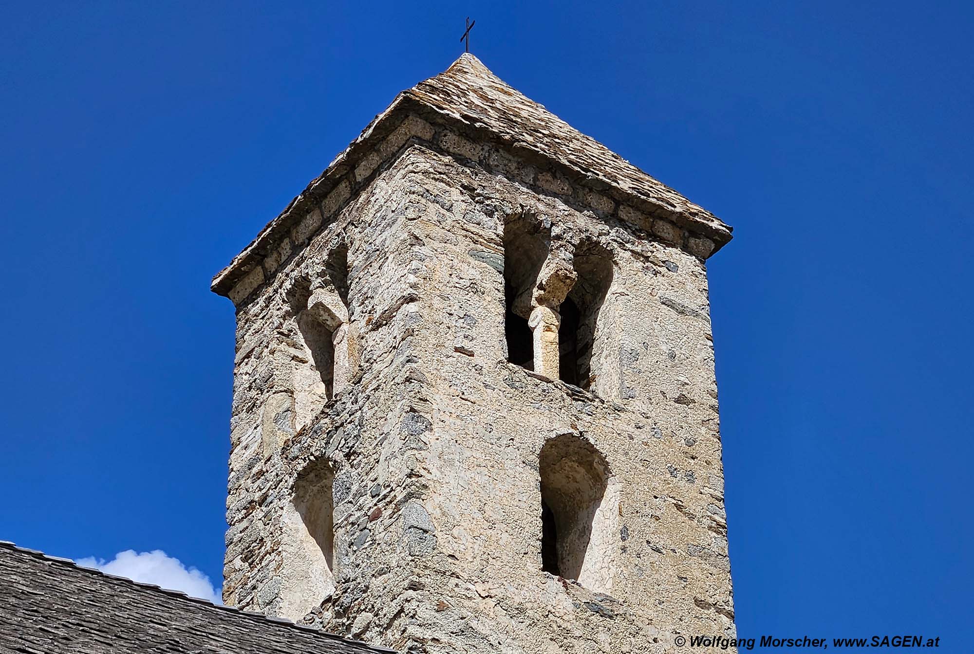 St. Veit am Bichl, Tartscher Bühel - Turmspitze Detail