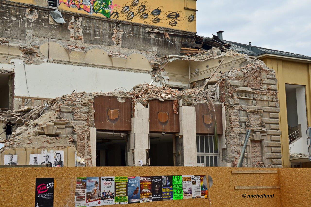 Stadtsäle Innsbruck, Abbruch September 2015