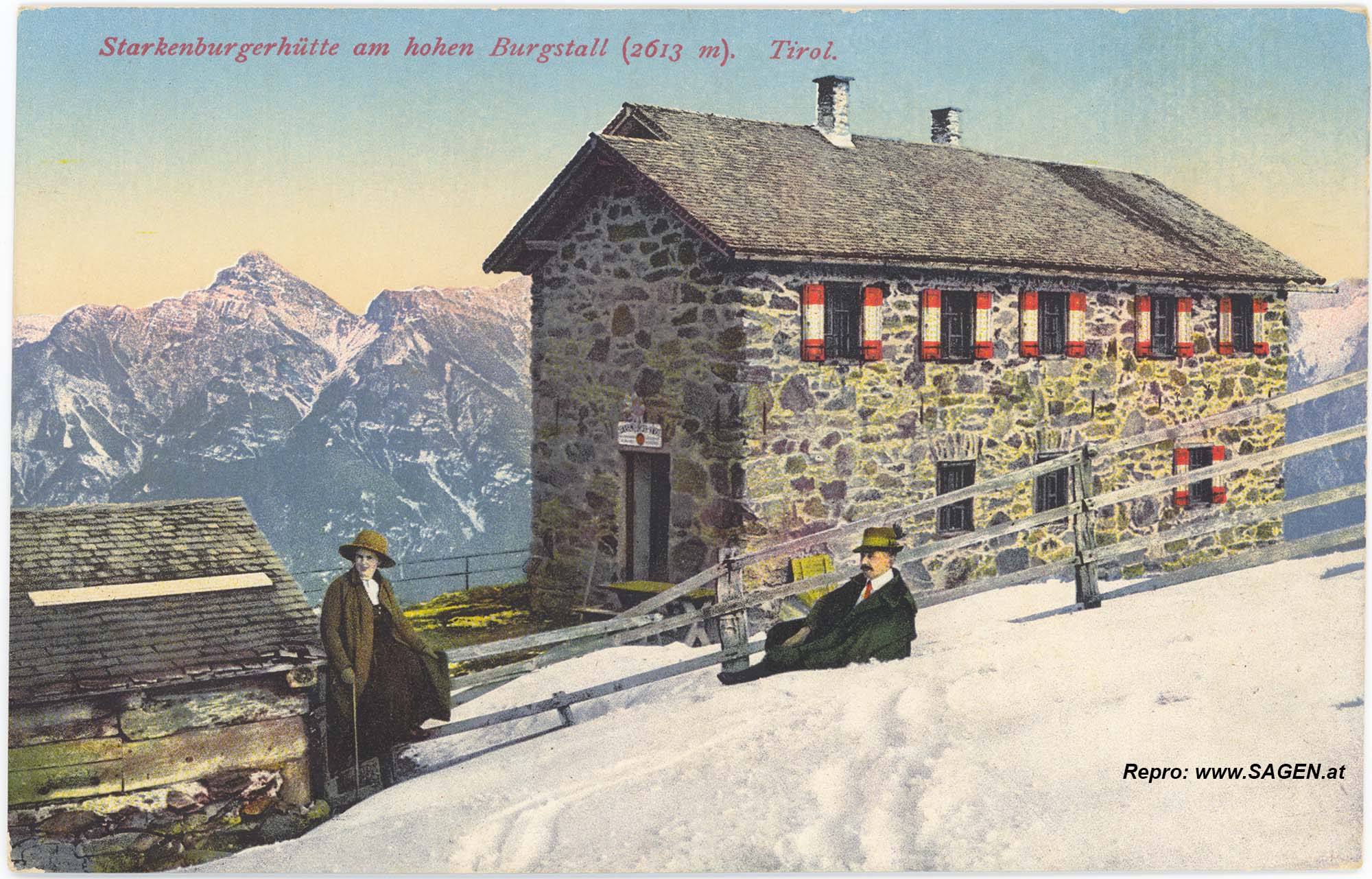 Starkenburger Hütte um 1910