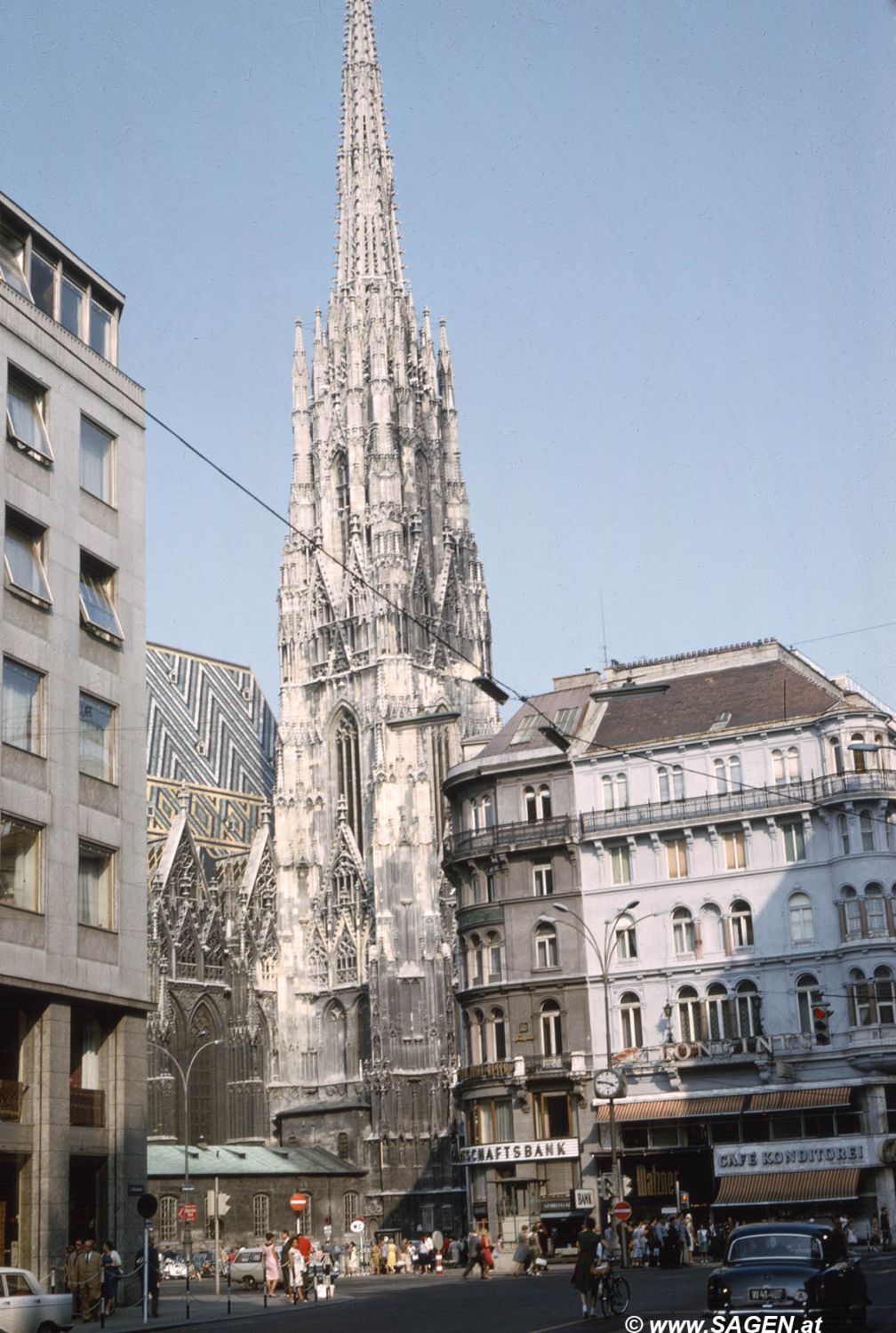 Stephansdom Graben Wien 1965