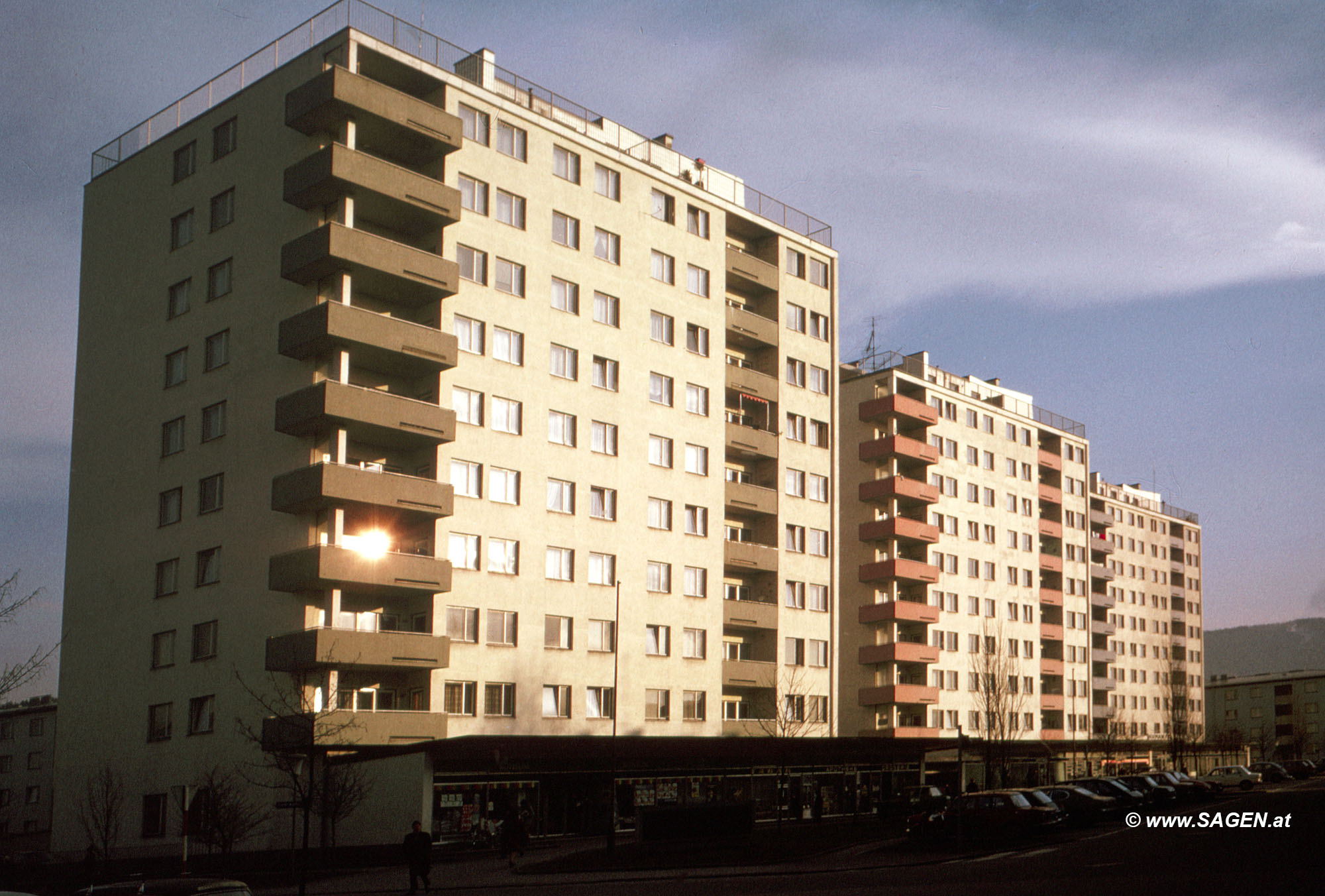 Steyr Arbeiterstraße um 1980