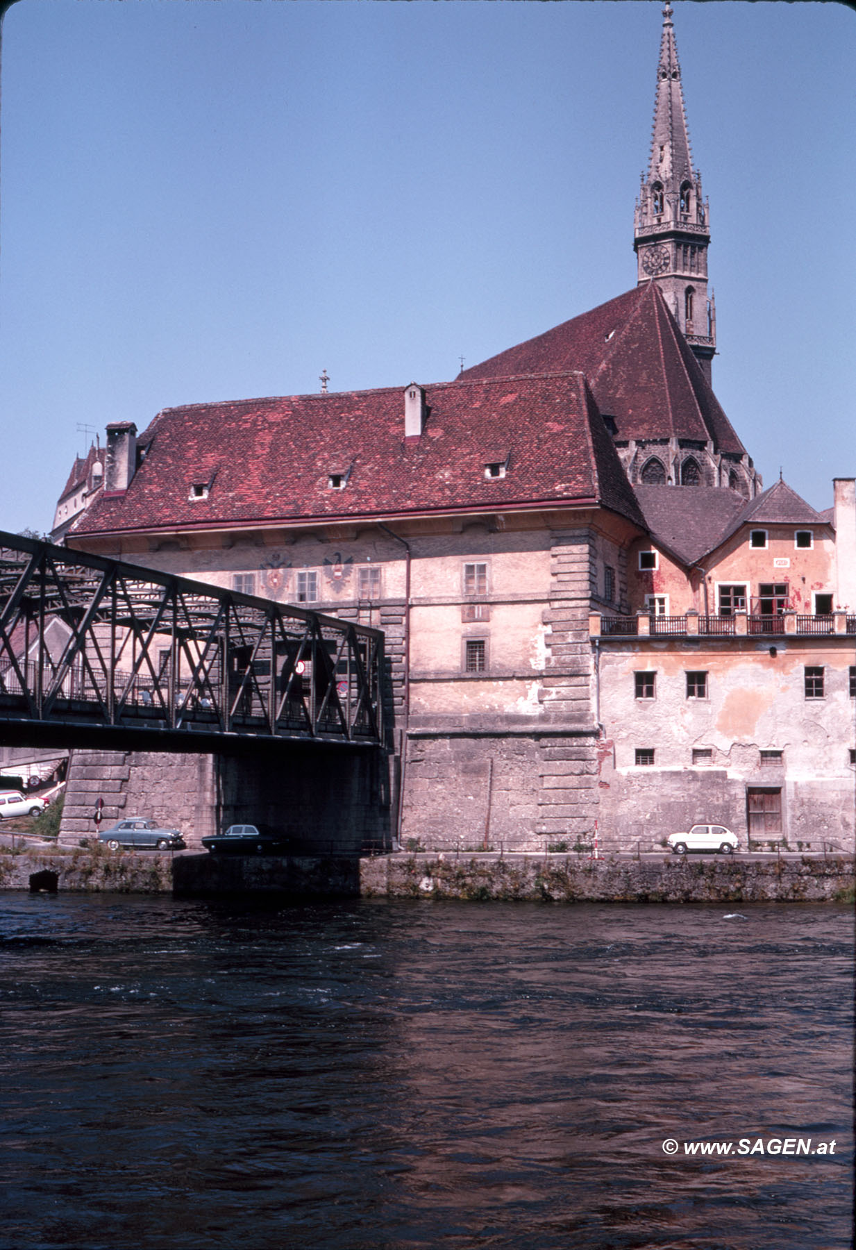 Steyr Neutorbrücke um 1960