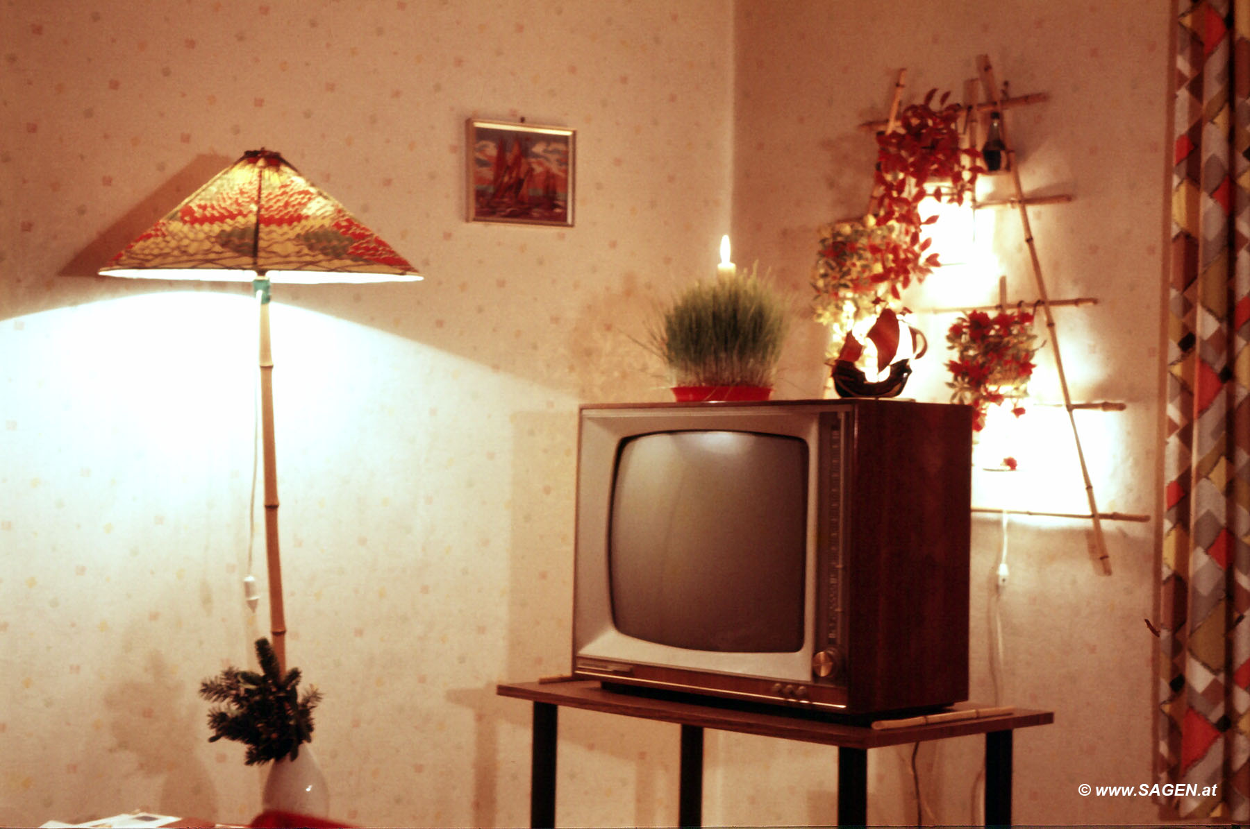 Stillleben mit Fernseher 1968