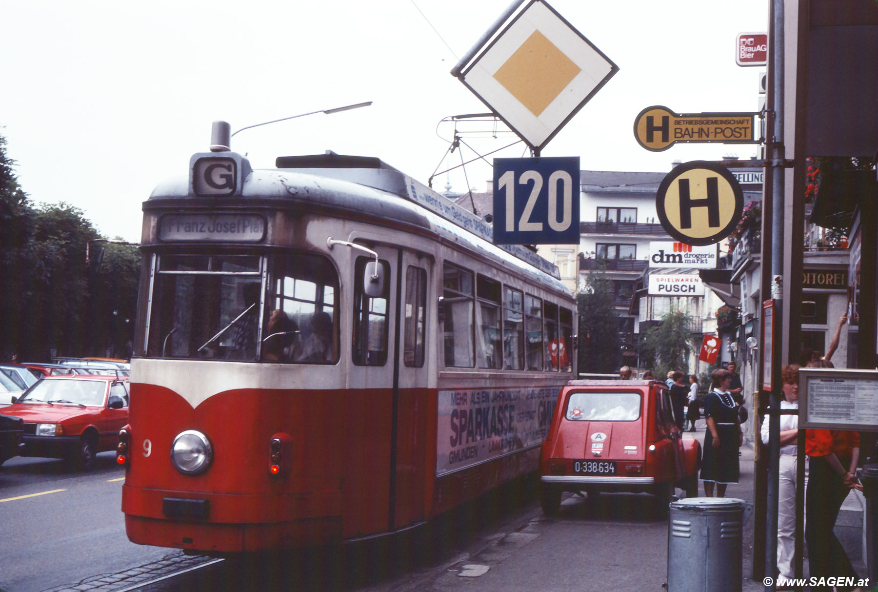 Straßenbahn Gmunden 1970er-Jahre