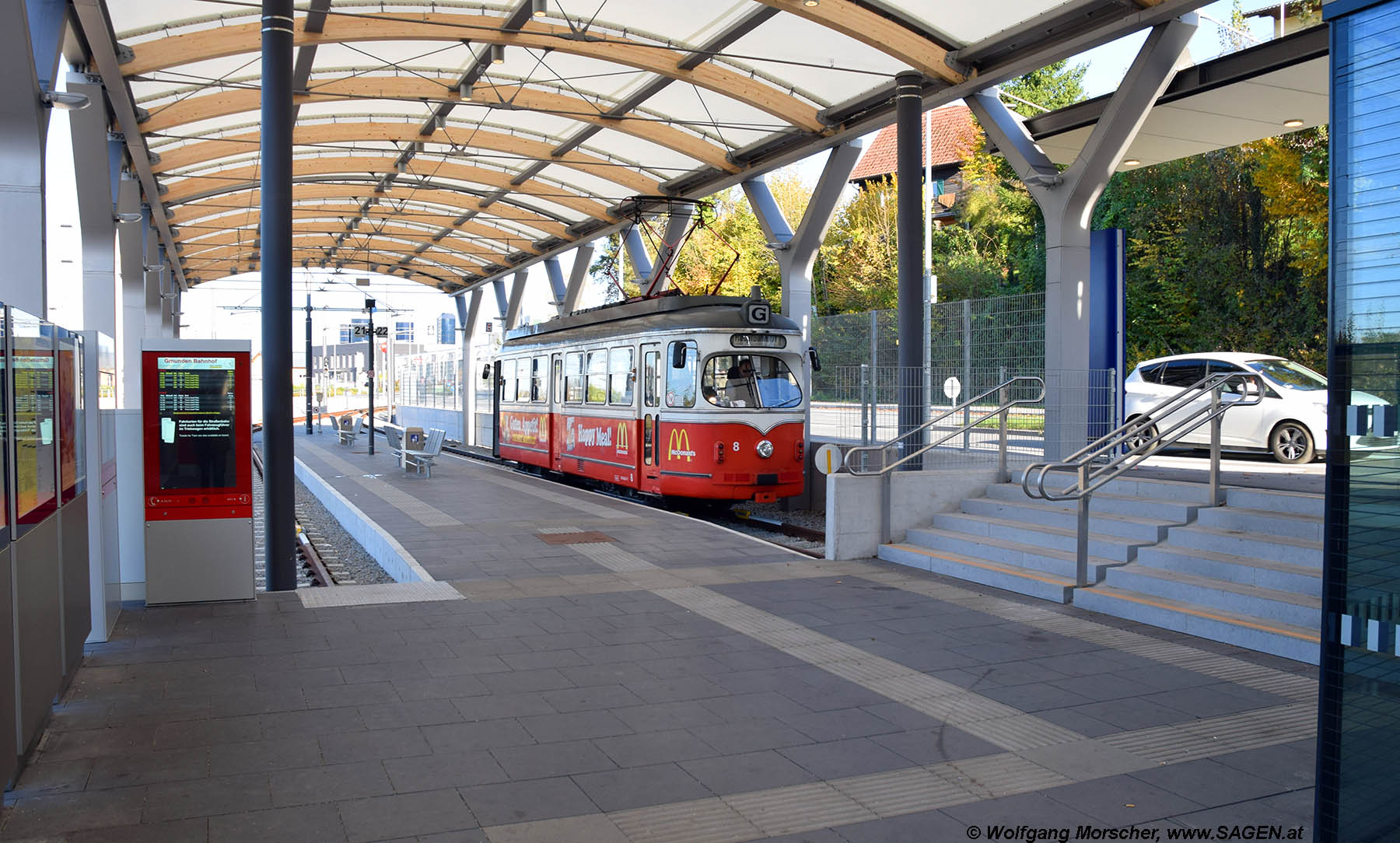 Straßenbahn Gmunden Bahnhof