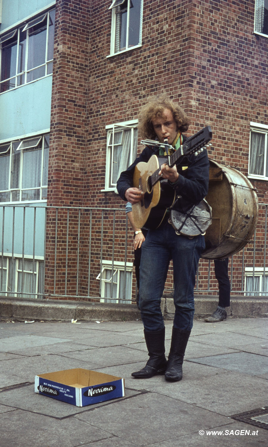 Straßenmusiker London 1968