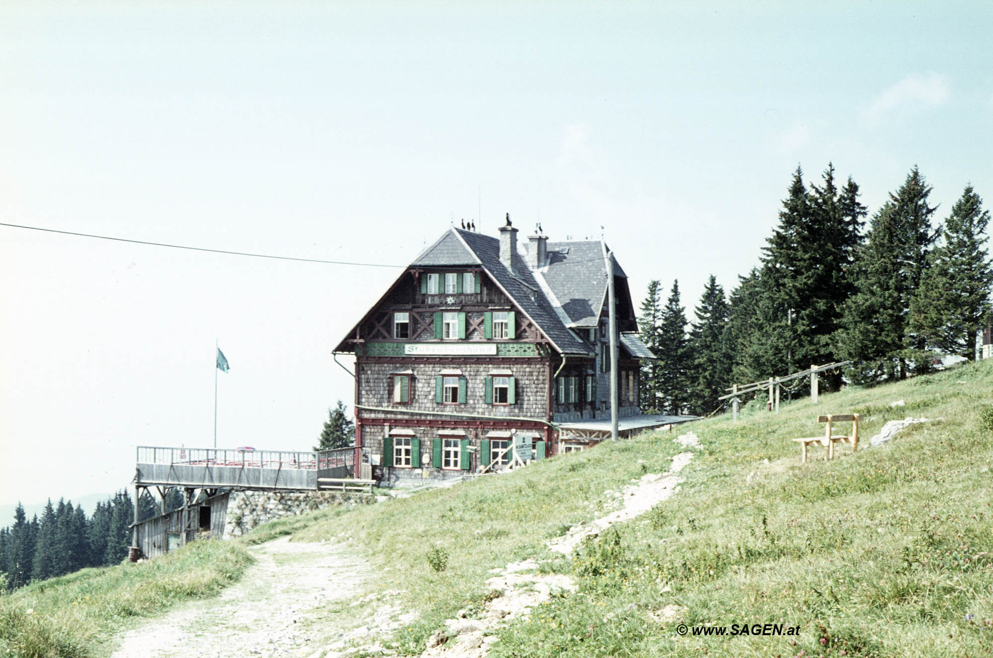 Stubenberghaus um 1970