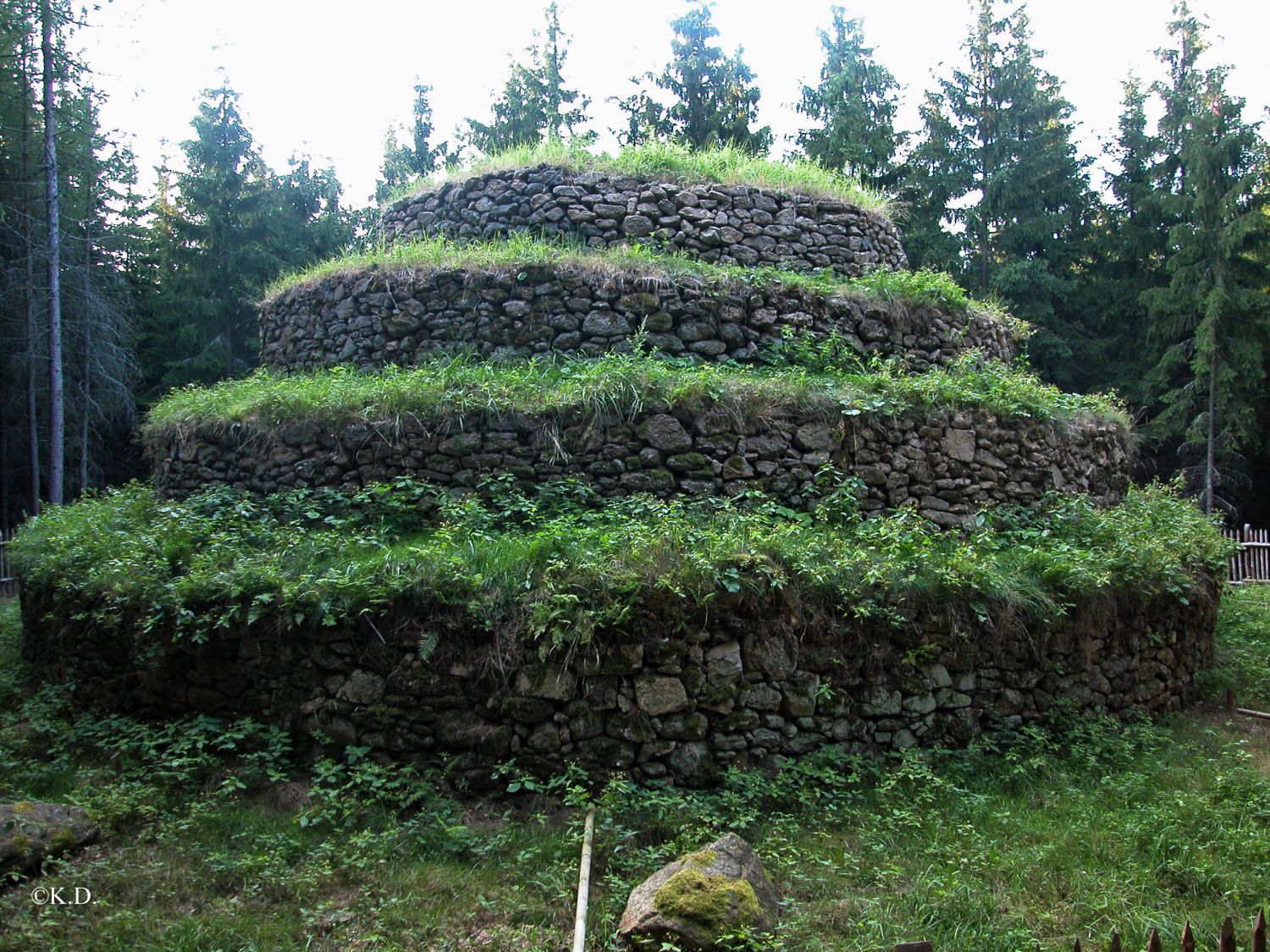 Stufenkegel im Waldviertel bei Groß Gerungs