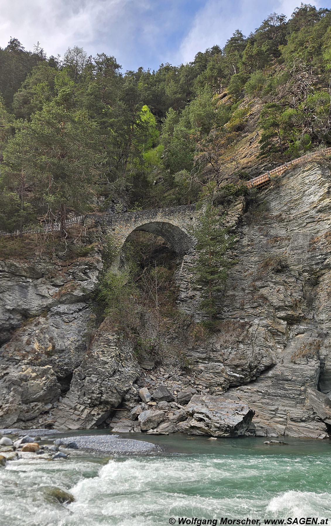 Tösens Römerbrücke Serfaus