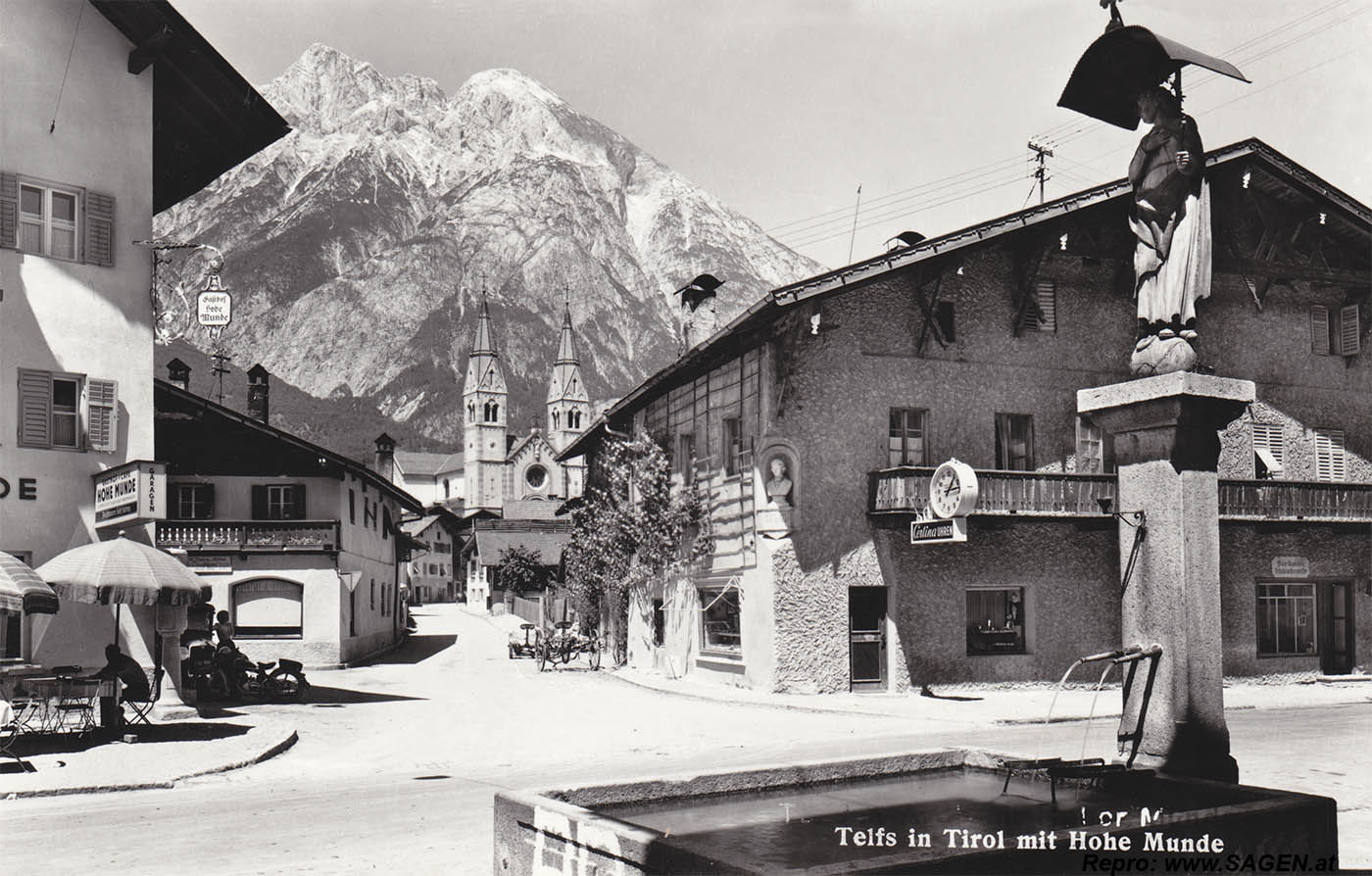 Telfs in Tirol mit Hohe Munde