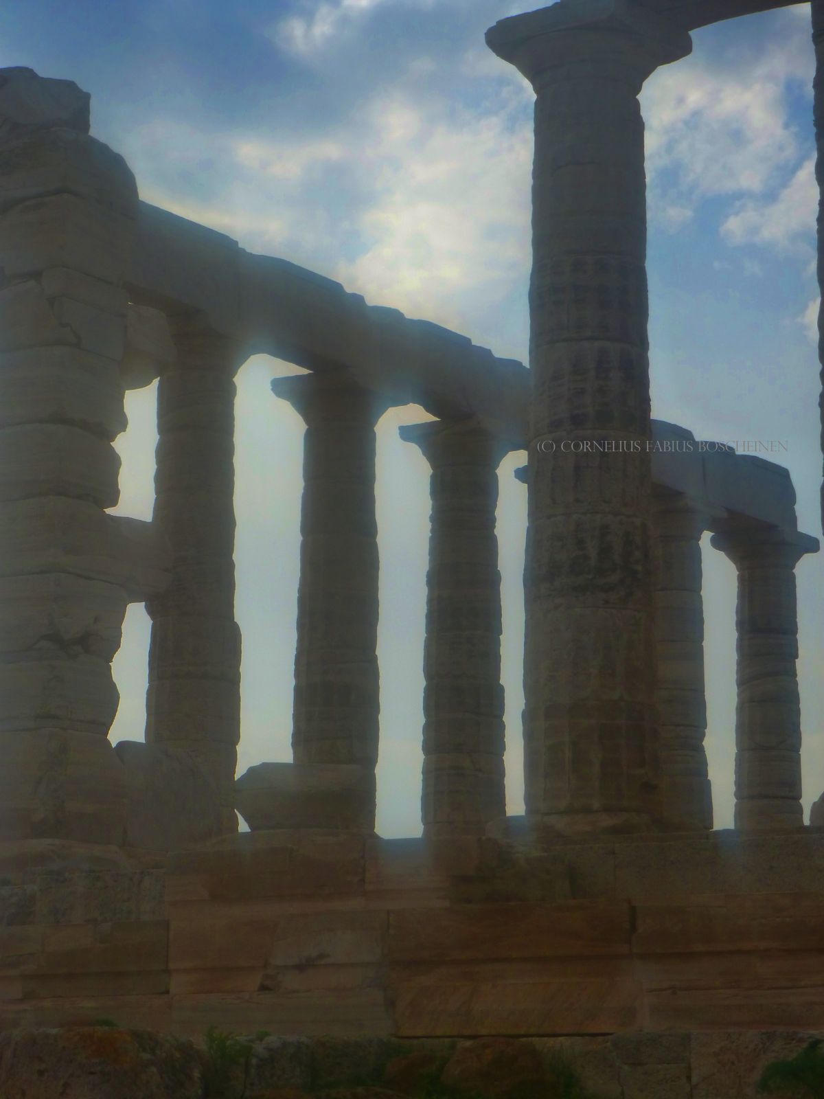 Tempel des Poseidon am Kap Sounion.