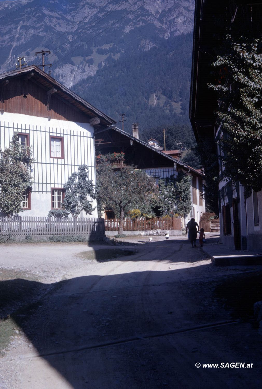 Thaur, 1960er-Jahre, im Dorf