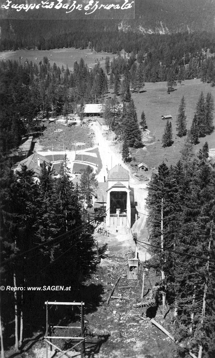 Tiroler Zugspitzbahn, Ehrwald