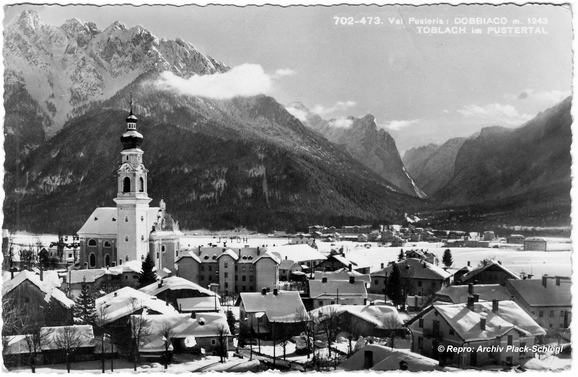 Toblach im Pustertal, 1940er-Jahre