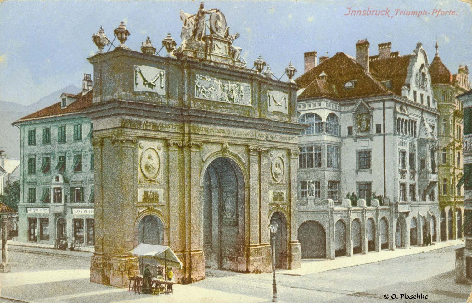 Triumph-Pforte, Innsbruck 1908