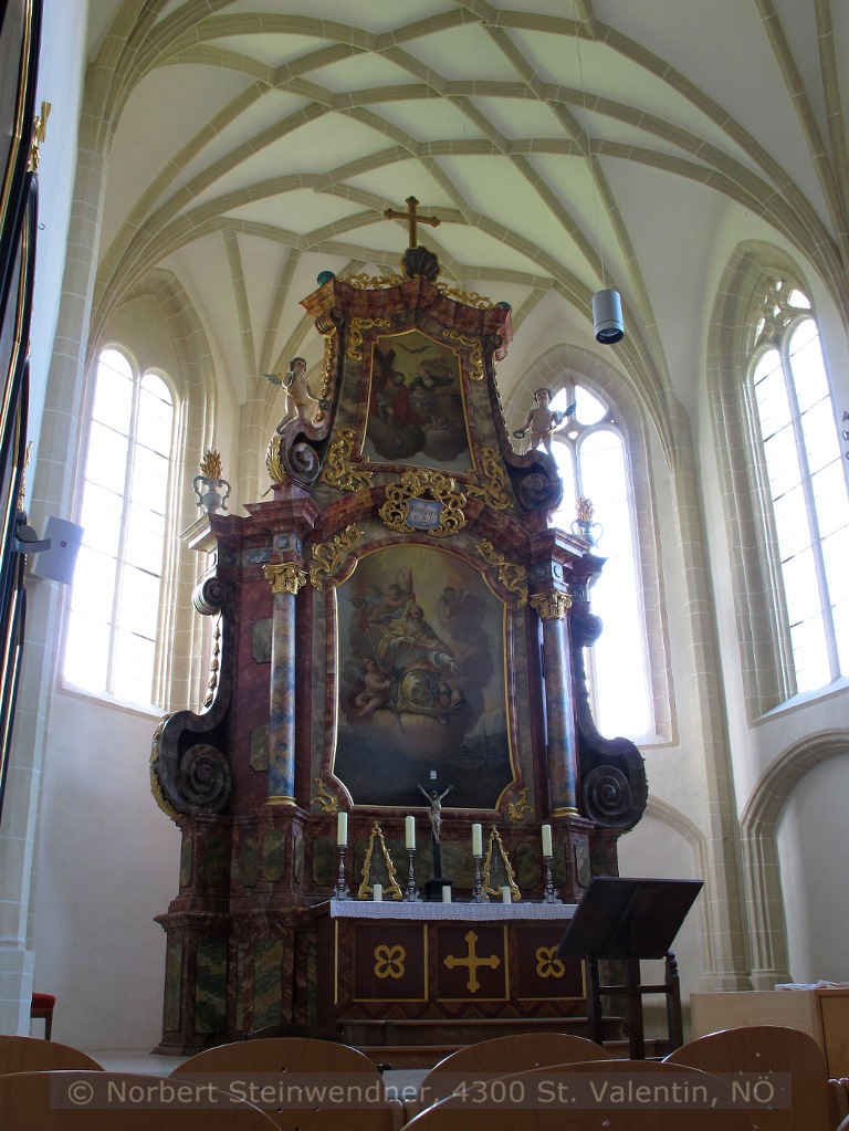 Turmlose Kirche Kanning - Hochaltar