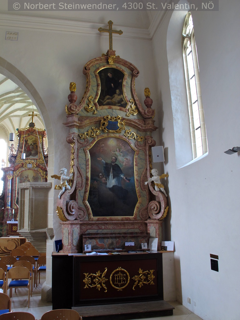 Turmlose Kirche Kanning - Nepomuk-Altar