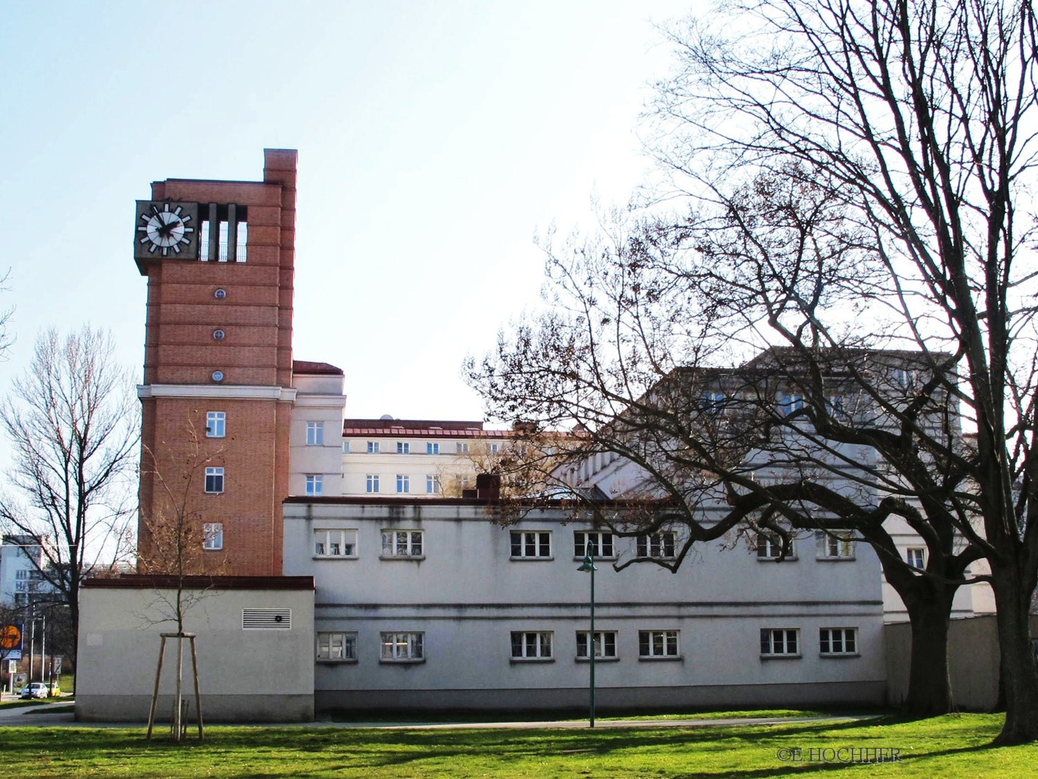 Uhrturm Engels-Hof