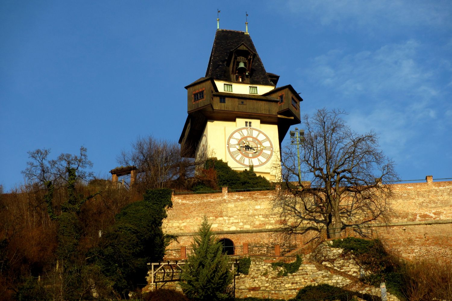 Uhrturm Graz, am Schloßberg