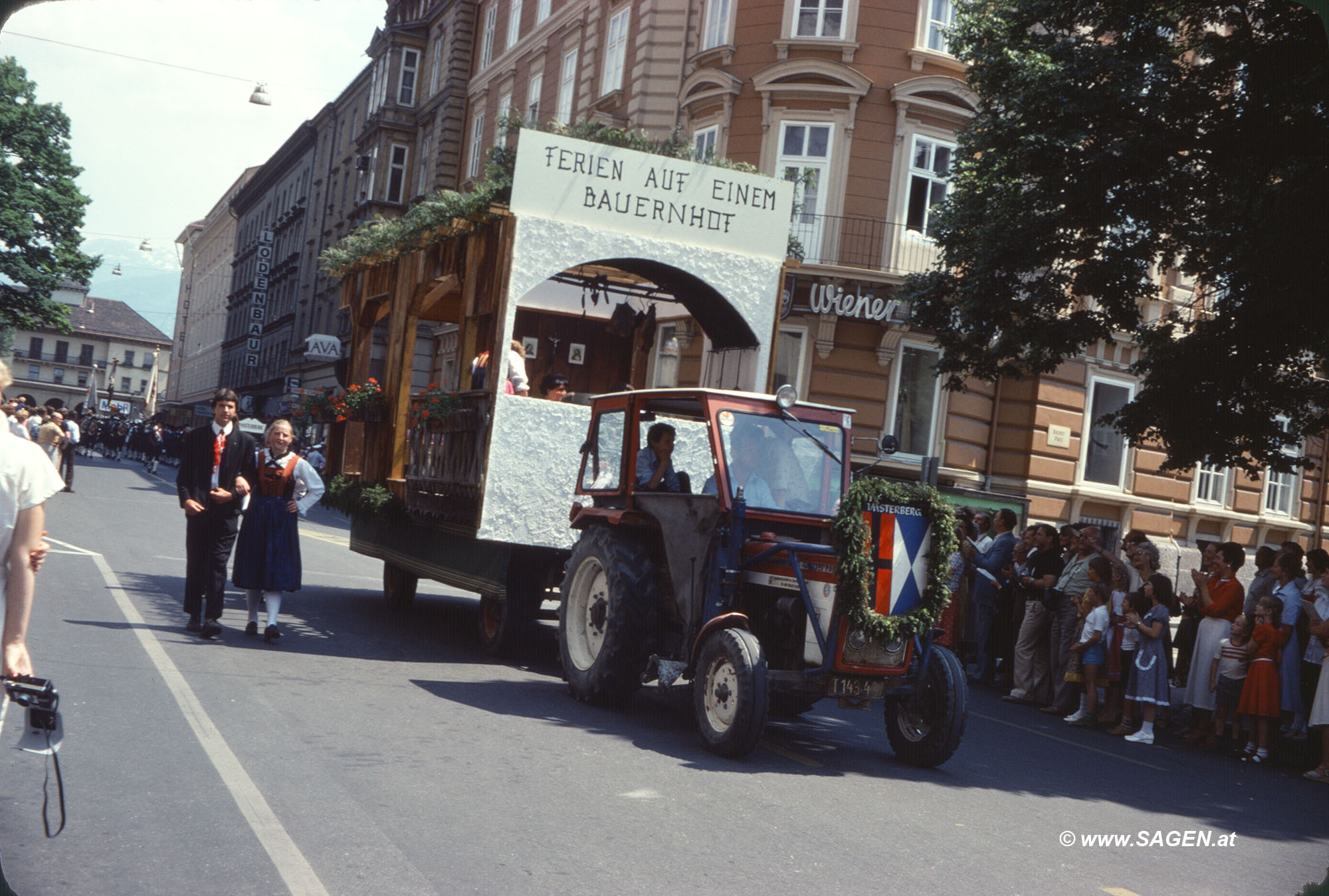 Umzug Bauernbund Innsbruck 1979