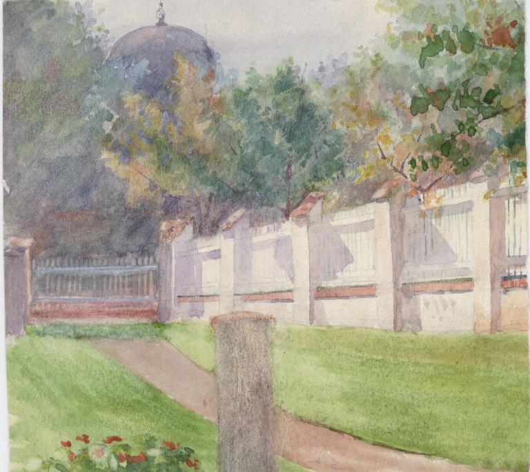 Universitätssternwarte Wien Aquarell