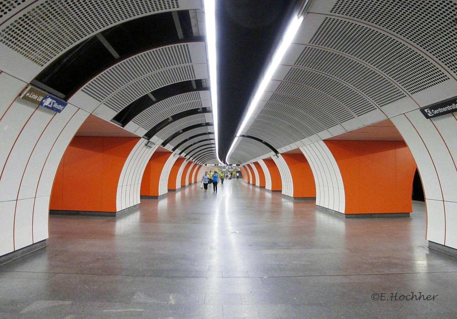 Untergrund-Bahnsteig