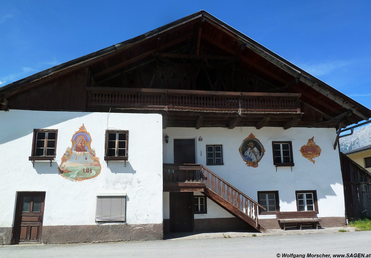 Untermieming Bauernhaus Einhof