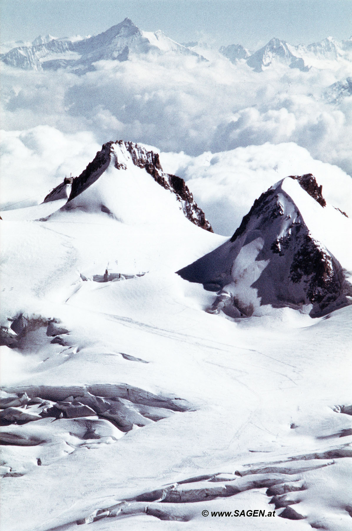 Vallée Blanche im Jahr 1985