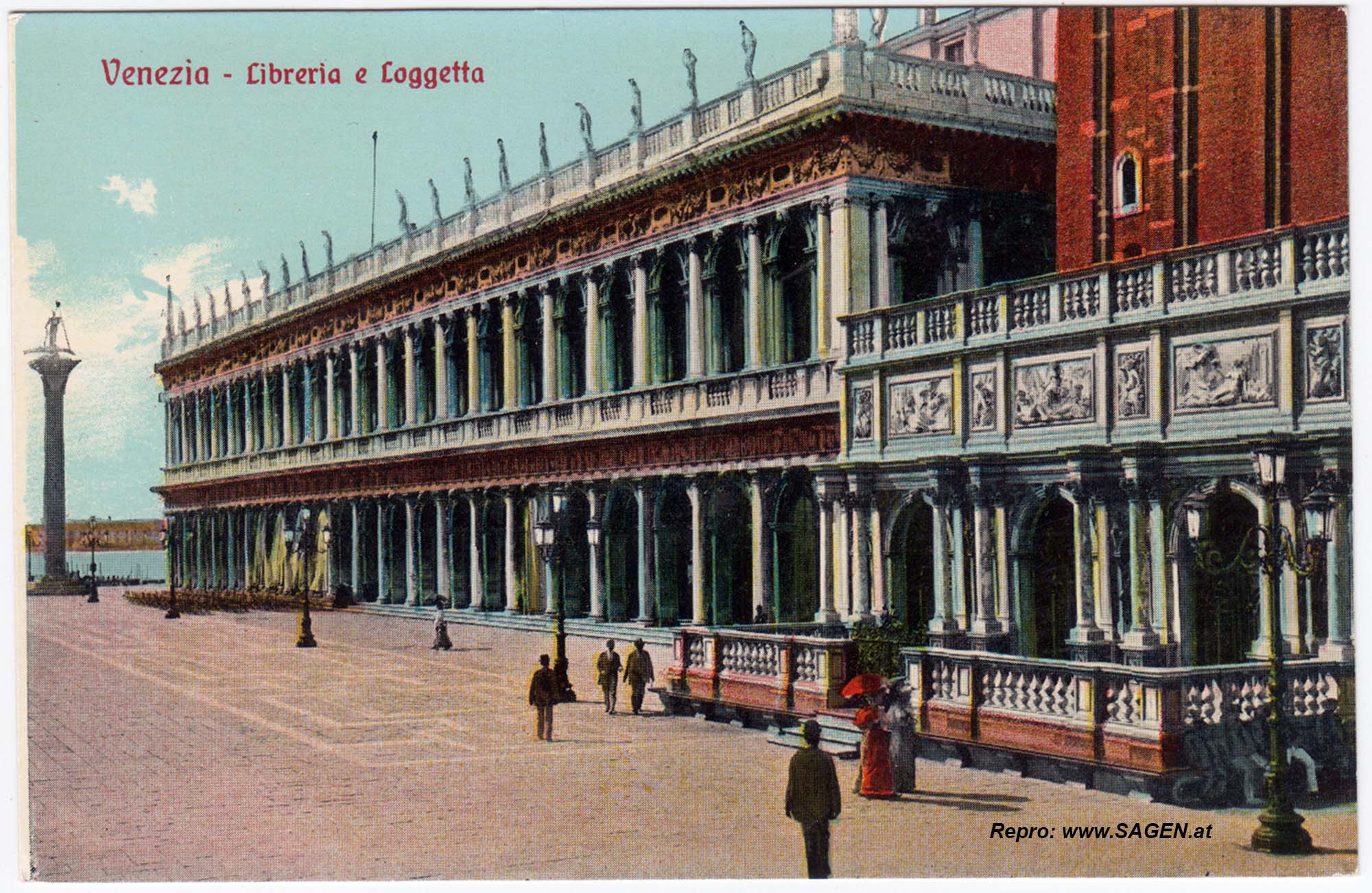 Venedig Biblioteca Nazionale Marciana und Loggetta