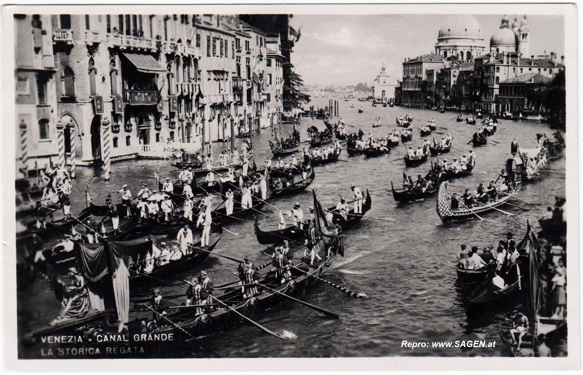 Venedig - Historische Regatta. Regata storica.