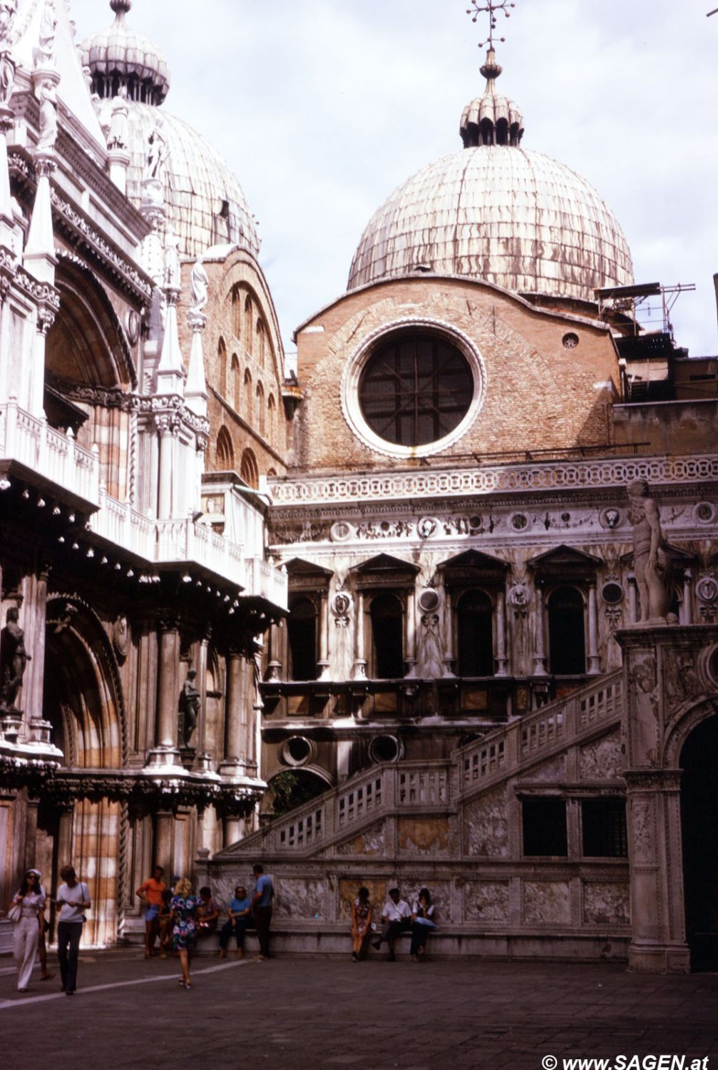 Venedig, Treppe Dogenpalast